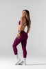 LJ V-BACK SCRUNCH LEGGING - BERRY